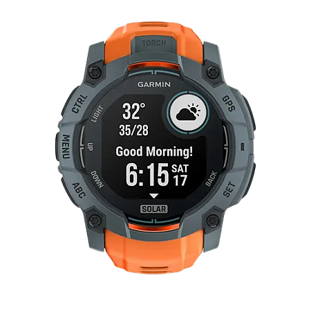 Garmin Instinct 3 – 50 mm, Solar Twilight with Solstice Band
