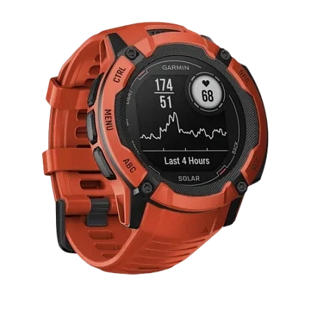 Garmin Instinct 2X Solar Flame Red