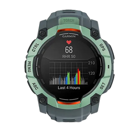 Garmin Instinct 3 – 50 mm, AMOLED Neotropic with Twilight Band