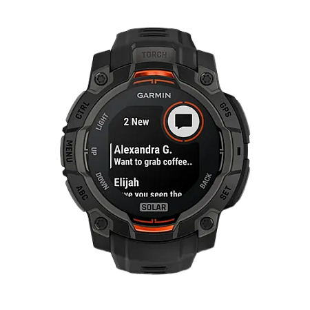 Garmin Instinct 3 – 45 mm, Solar Black with black band