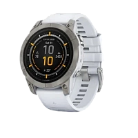 Garmin Epix Pro (Gen 2) Sapphire, Titanium with Whitestone Band 47mm