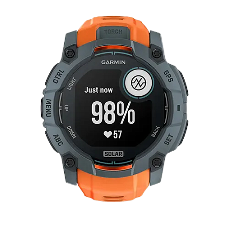 Garmin Instinct 3 – 50 mm, Solar Twilight with Solstice Band