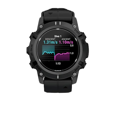 Garmin Descent G2 Black with Black Band