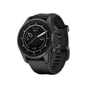 Garmin Epix Pro (Gen 2) Sapphire, Carbon Grey DLC Titanium with Black Band 42mm