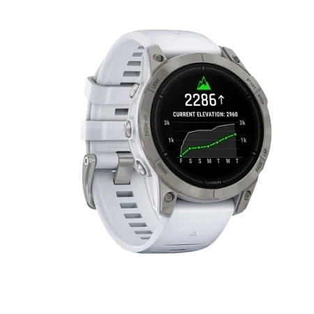 Garmin Epix Pro (Gen 2) Sapphire, Titanium with Whitestone Band 47mm
