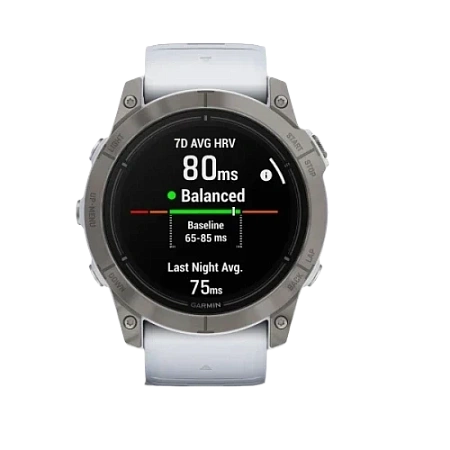 Garmin Epix Pro (Gen 2) Sapphire, Titanium with Whitestone Band 51mm