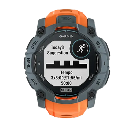 Garmin Instinct 3 – 50 mm, Solar Twilight with Solstice Band