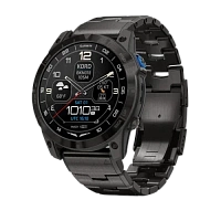 Garmin D2 Mach 1 Pro Aviator smartwatch with vented titanium bracelet 51mm