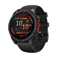Garmin fēnix 8 – 51 mm, AMOLED, Slate grey with Black silicone band
