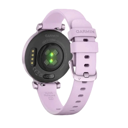 Garmin Lily 2, Metallic Lilac with Lilac Silicone Band
