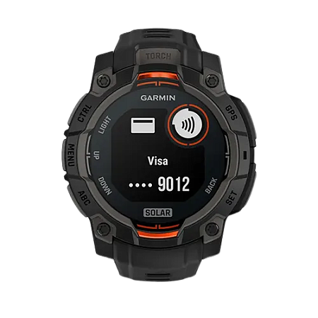 Garmin Instinct 3 – 45 mm, Solar Black with black band
