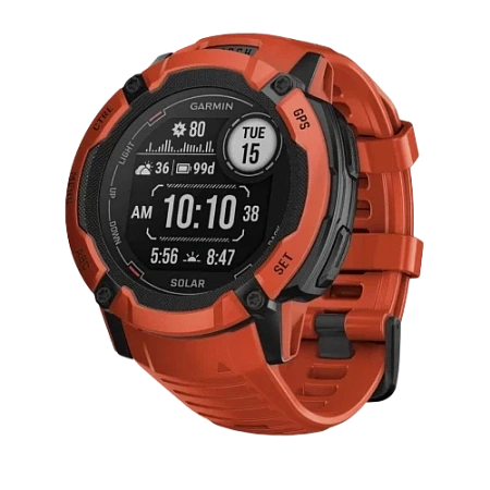 Garmin Instinct 2X Solar Flame Red