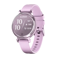 Garmin Lily 2, Metallic Lilac with Lilac Silicone Band