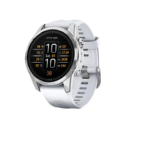 Garmin Epix™ Pro (Gen 2) – Standard Edition 42 mm Silver with Whitestone Band