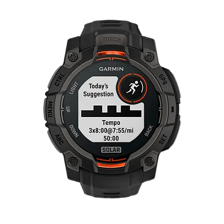 Garmin Instinct 3 – 45 mm, Solar Black with black band