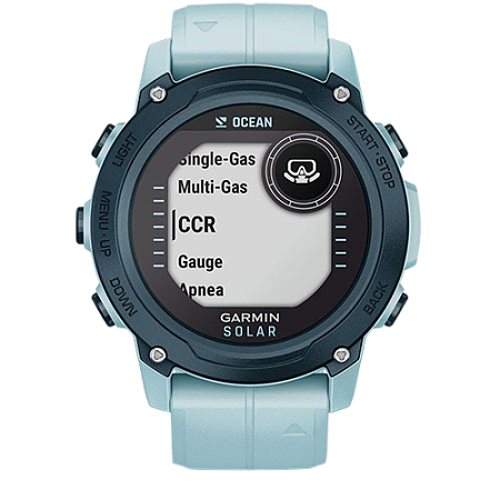 Garmin Descent G1 Solar - Ocean Edition Azure