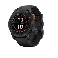 Garmin Fenix 7 Pro Sapphire Solar, Slate Grey with Black Band 47mm