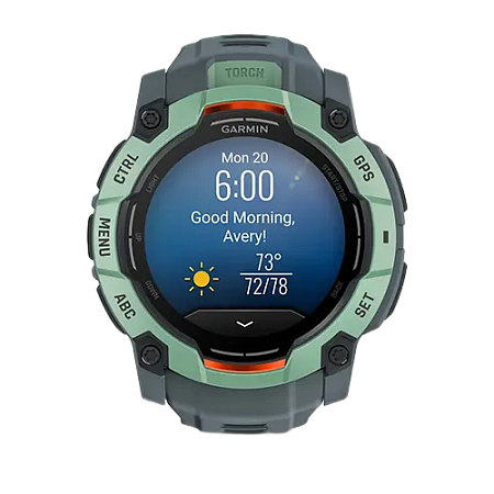 Garmin Instinct 3 – 50 mm, AMOLED Neotropic with Twilight Band