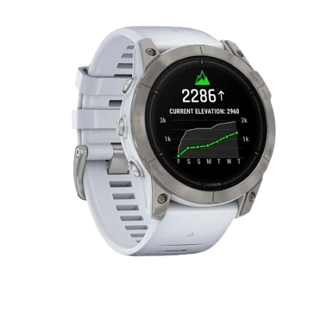 Garmin Epix Pro (Gen 2) Sapphire, Titanium with Whitestone Band 51mm