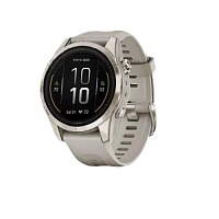 Garmin Epix Pro (Gen 2) Sapphire, Soft Gold with Light Sand Band 42mm