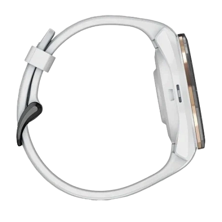 Garmin Approach S70 Black Ceramic Bezel with White Silicone Band 42mm